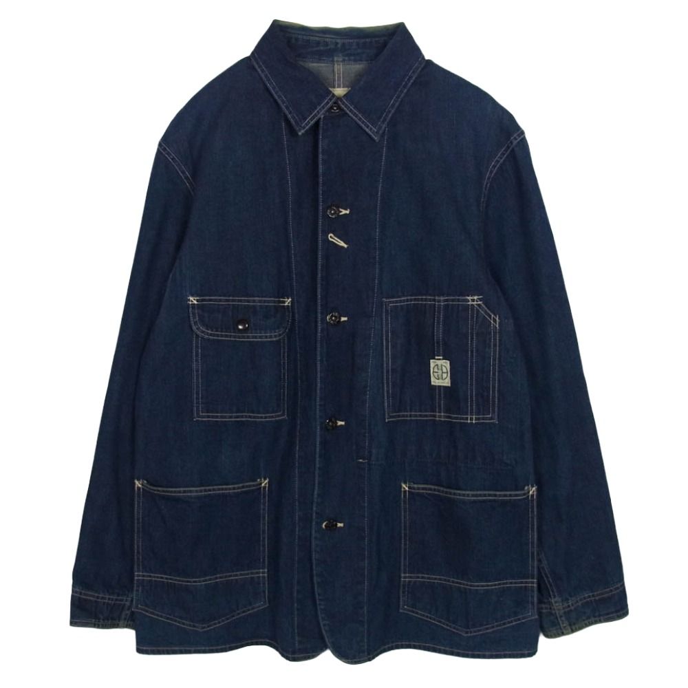 The REAL McCOY S ザリアルマッコイズ LOT 08 UNION C-97 デニム カバーオール インディゴブルー系 40
