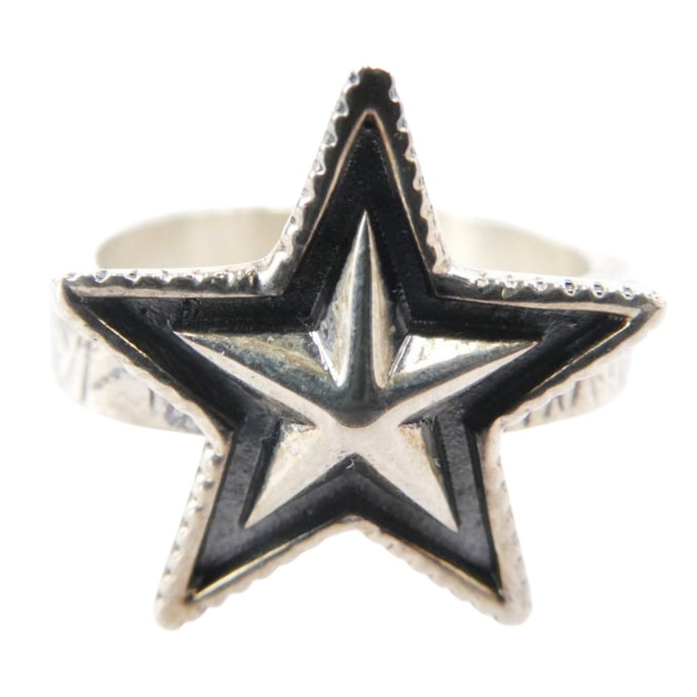 Cody Sanderson コディサンダーソン SMALL STAR-CAT RING スモール スター キャット スクラッチスクエア リング シルバー系 17号