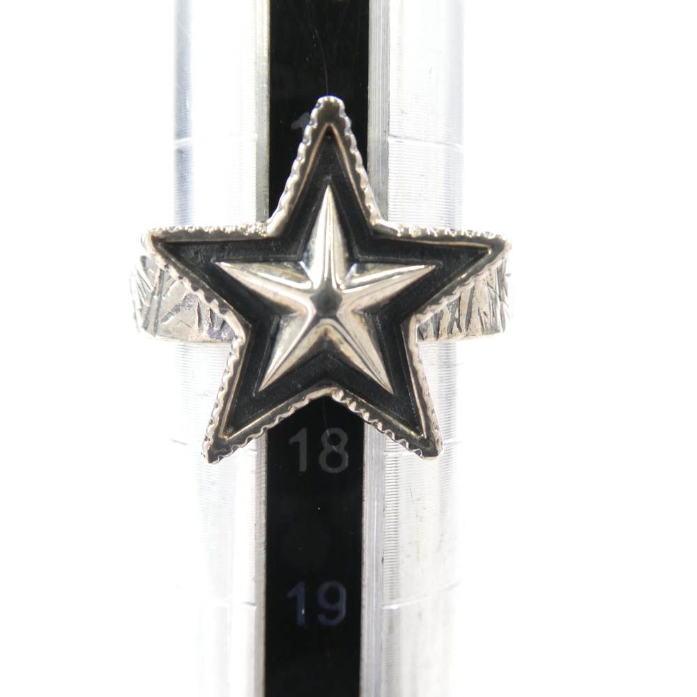 Cody Sanderson コディサンダーソン SMALL STAR CAT RING スモール スター キャット スクラッチスクエア リング シルバー系 17号 リング 指輪 アクセサリー
