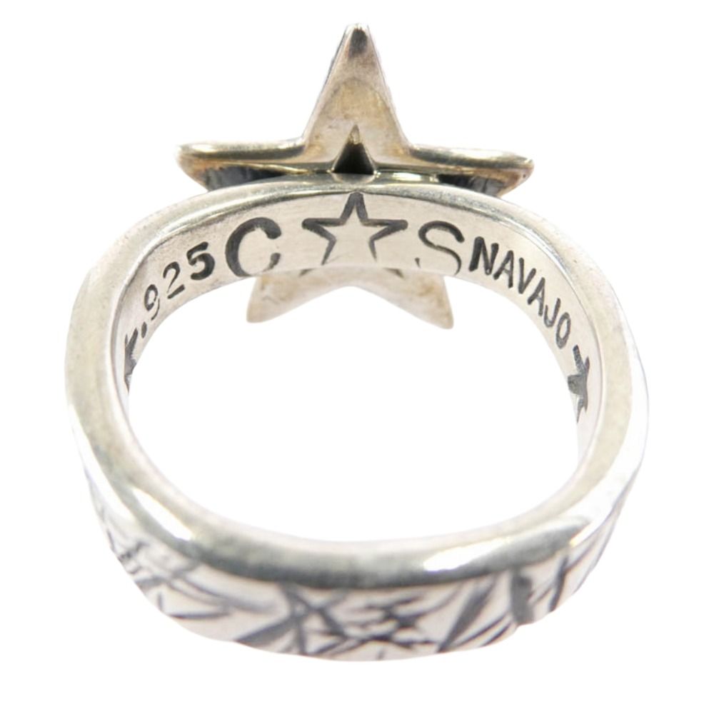 Cody Sanderson コディサンダーソン SMALL STAR CAT RING スモール スター キャット スクラッチスクエア リング シルバー系 17号