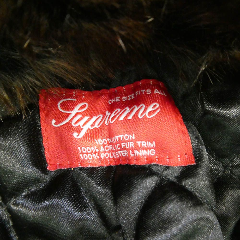 Supreme シュプリーム 10AW leopard Faux Fur Trooper Hat レオパード