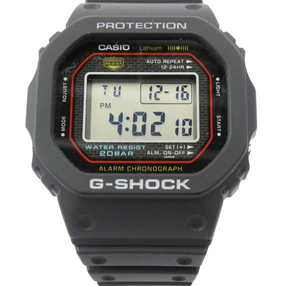 わからない問題 G-SHOCK ジーショック DW-5000R-1AJF ORIGIN 初代復刻モデル デジタル