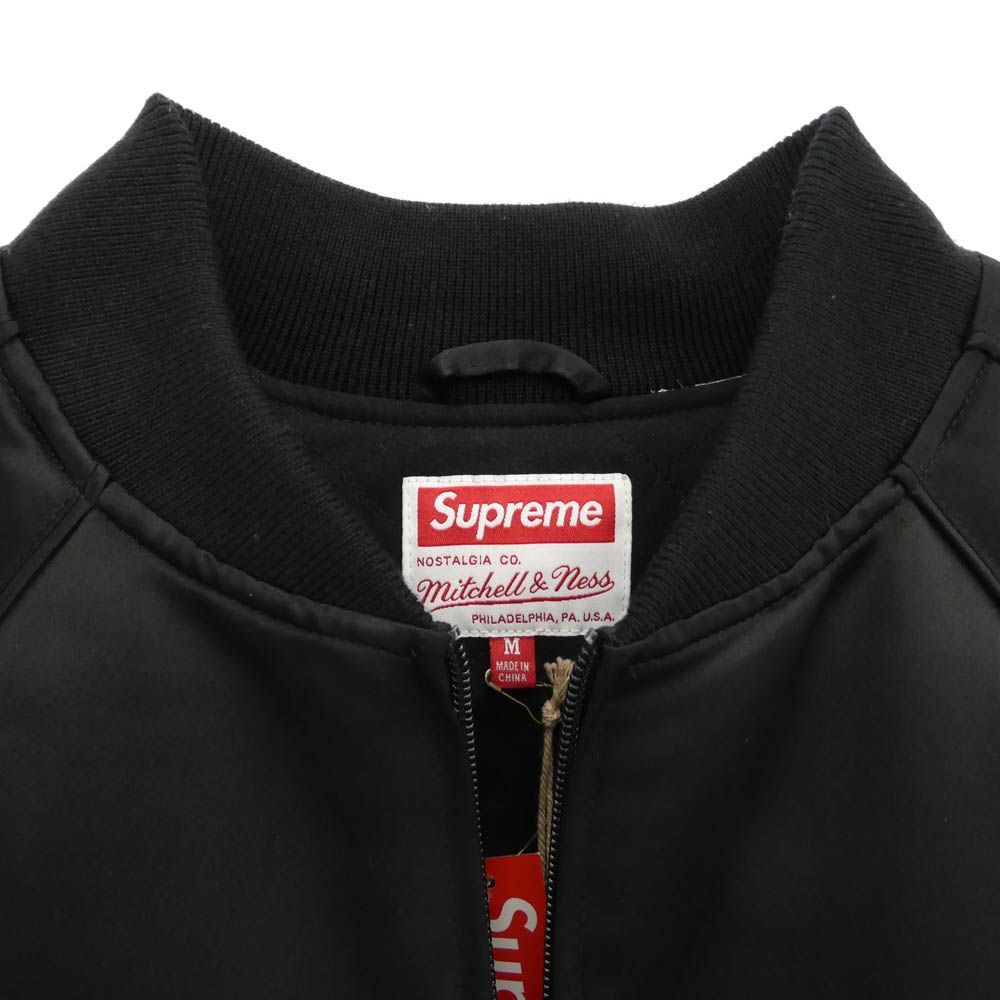 Supreme シュプリーム 21AW × Mitchell & Ness Sequin Logo Varsity