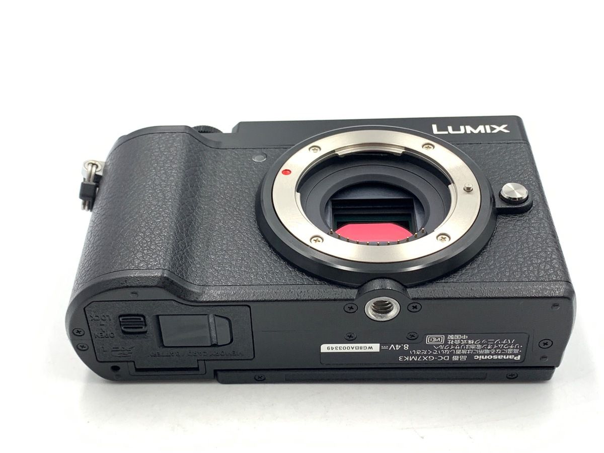  パナソニック LUMIX DC GX 7 MK 3 K ボディ ブラック ミラーレス一眼 デジタルカメラ