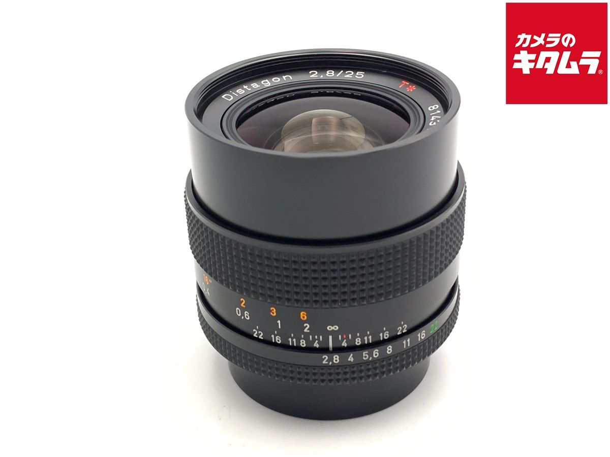 並品 コンタックス RTSディスタゴン 25 2.8 MM J