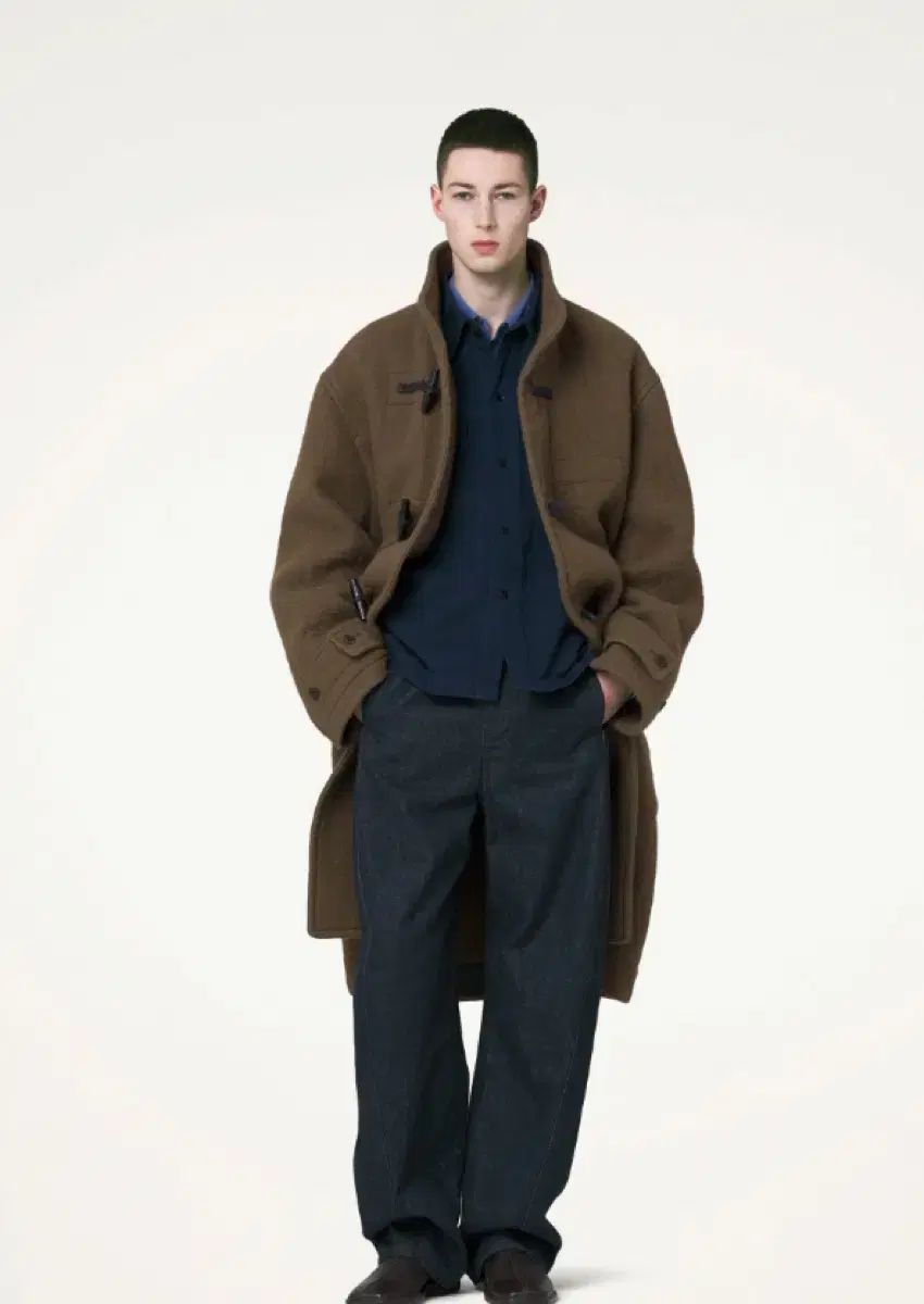 46 23 fw ルメール ダッフル コート ブラウン