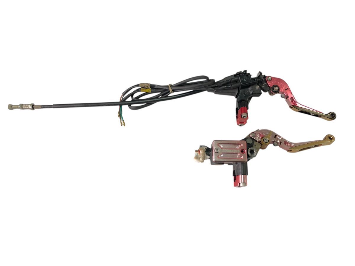 HONDA PCX 125 JF 28 エンデュランス フロントマスター キャップ レバー リアブレーキレバー 作動OK 2814 M 8746