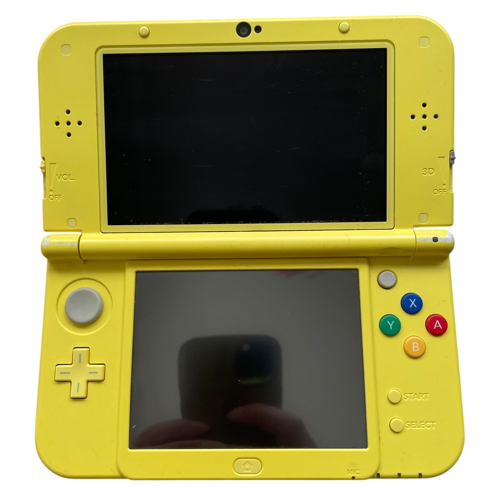 New 3DS LL ピカチュウ イエロー 本体 ポケモン - メルカリ