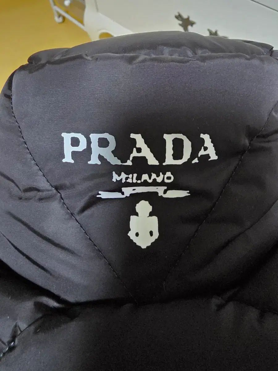  PRADA プラダ ブラック ダウン バケットハット バケットハット ハット
