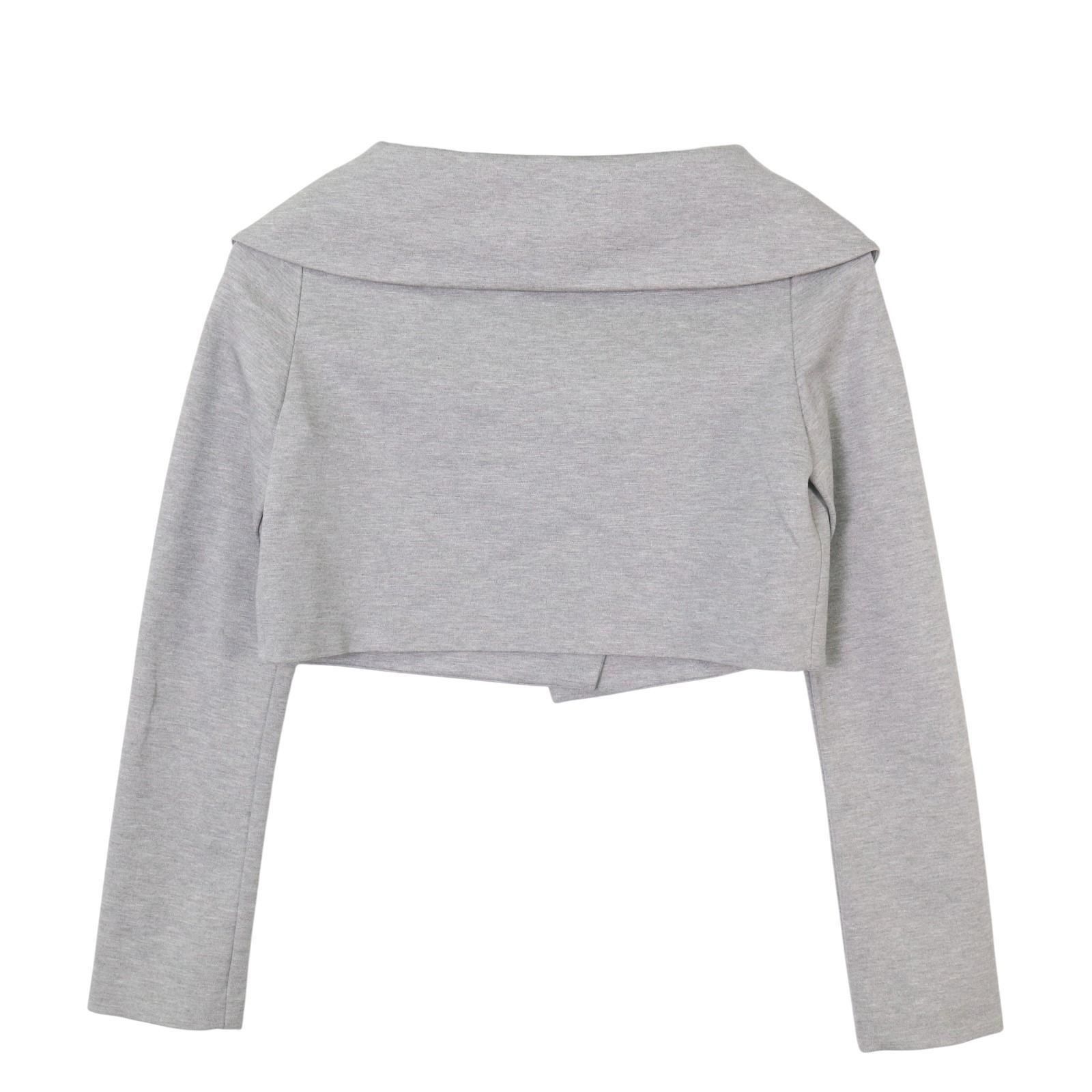 FOXEY NEWYORK フォクシーニューヨーク ショート丈ジャケット グレー