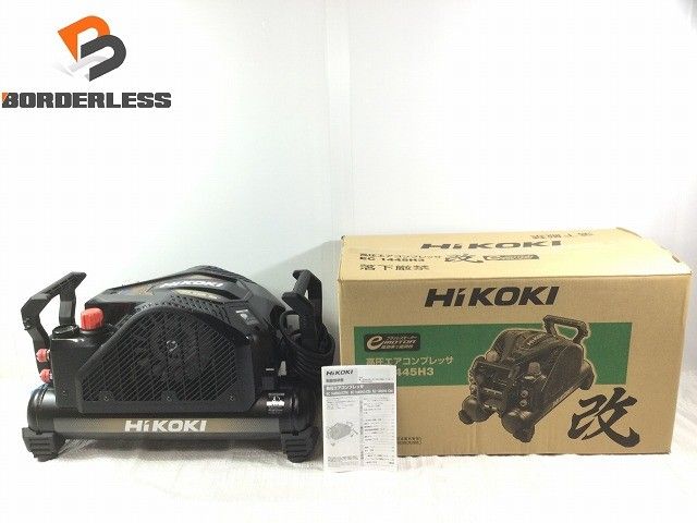 HiKOKI ハイコーキ 4口高圧エアコンプレッサ CTN 容量12 L エアツール エアーコンプレッサー120392