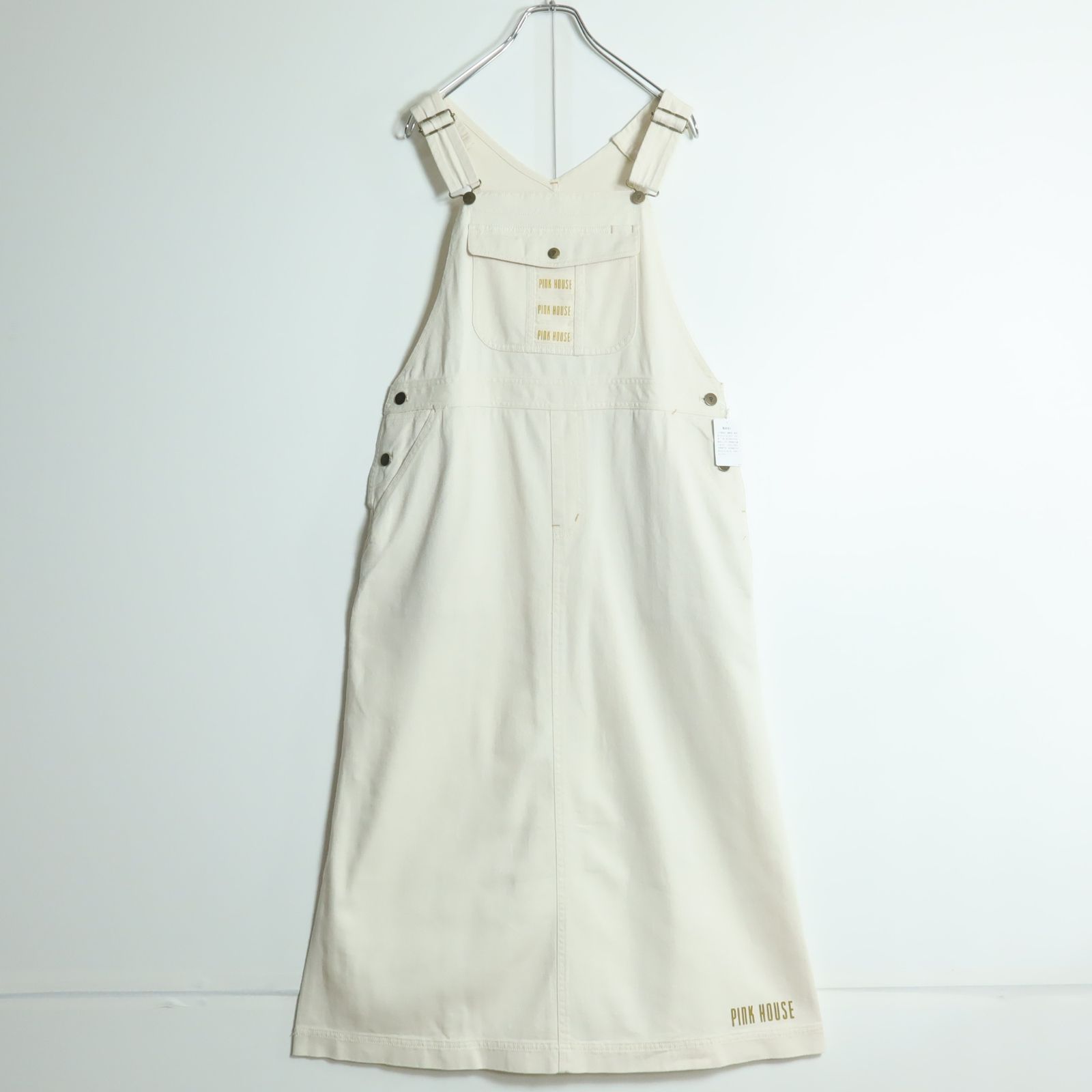 極上美品 PINK HOUSE ヴィンテージ デニム ジャンパースカート 激レア】PINK HOUSE ピンクハウス ヴィンテージ デニム ジャンパー