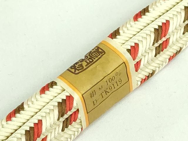 平和屋本店○極上 有職組紐道明 帯締め 奈良組 宮内庁御用 国立博物館