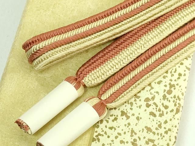 上 有職組紐道明 帯締め 畝組 宮内庁御用 国立博物館御用 東京芸術大学御用 kh 6