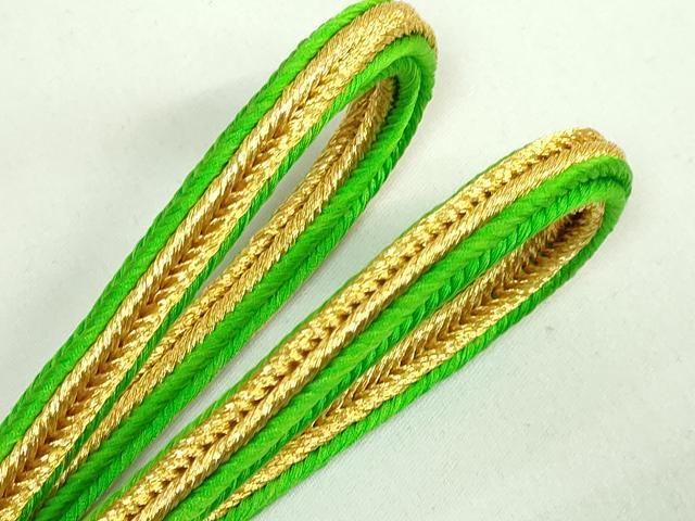  上 有職組紐道明 帯締め 丸源氏組 金糸 宮内庁御用 国立博物館御用 東京芸術大学御用 kh 6 その他 和装小物