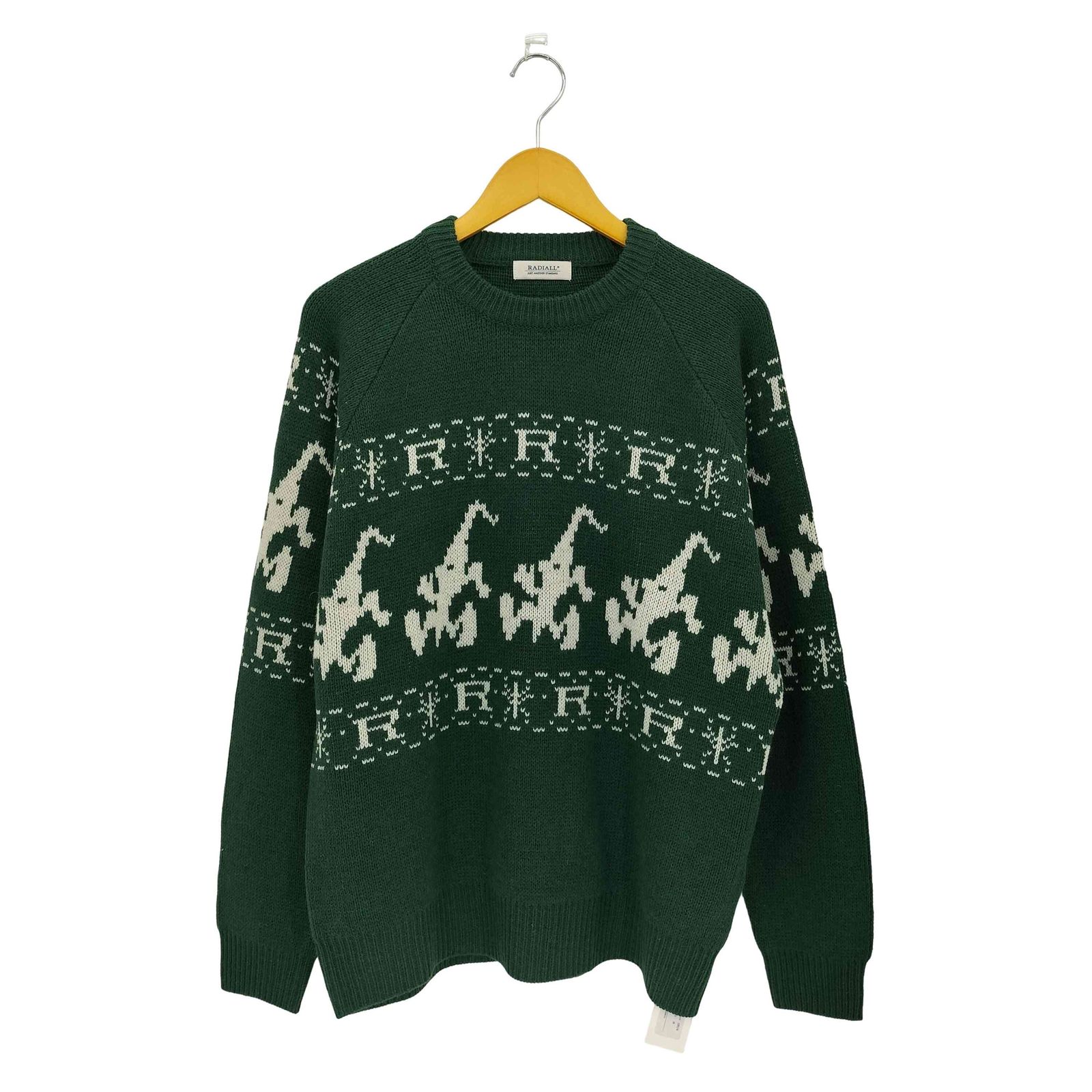 ラディアル RADIALL SKUNK - POLO SWEATER L S ニットポロシャツ メンズ 表記無