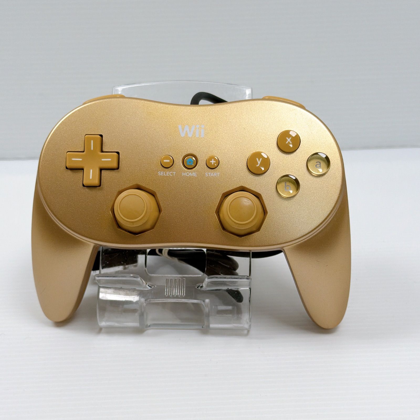 Wii ゴールデンクラッシックコントローラー PRO ゴールデンヌンチャク ニンテンドー Nintendo RVL-005 RVL-004