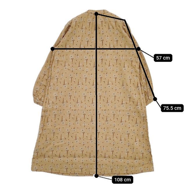 アウトレット TSUHARU by Samansa Mos2 SM2 ローズ柄総刺繍コート 定価