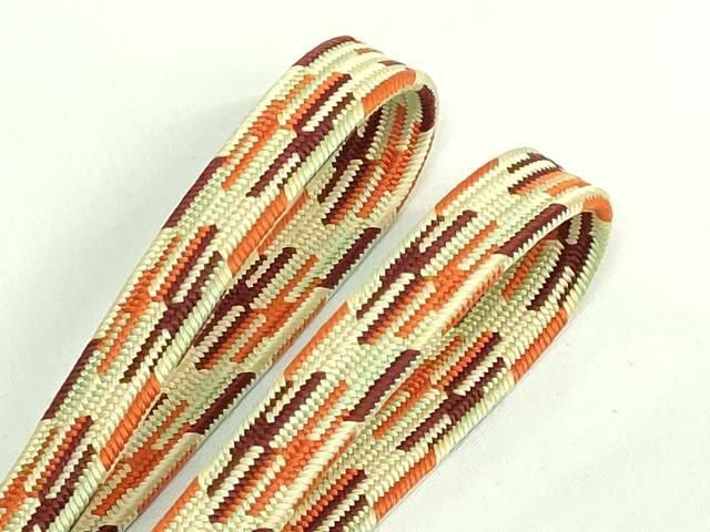 上 有職組紐道明 帯締め 貝の口組 宮内庁御用 国立博物館御用 東京芸術大学御用 kh 6