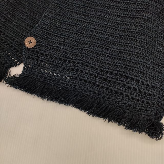 45R/45rpm インディゴバスケットハンドニットジャケット 定価79200円