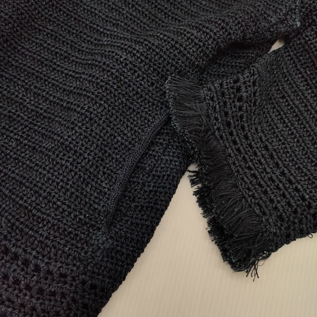 45R/45rpm インディゴバスケットハンドニットジャケット 定価79200円