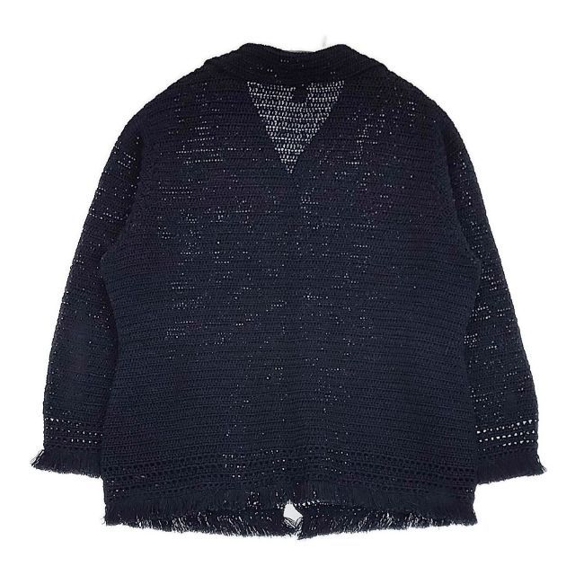 ふさえ45Rインディゴニットジャケット 45R/45rpm インディゴバスケットハンドニットジャケット 定価79200円