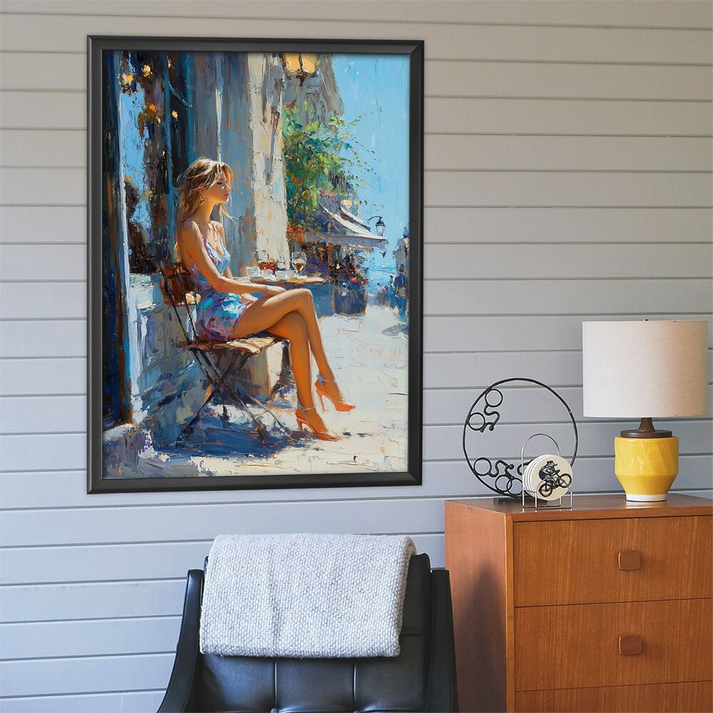 A2サイズ（約42x59cm）】【lm-poster-2840】【フレーム付き】カフェに