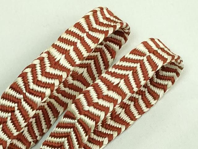 上 有職組紐道明 帯締め 唐組 白菊 宮内庁御用 国立博物館御用 東京芸術大学御用 kh 6