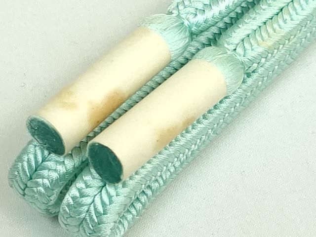  上 有職組紐道明 帯締め 冠組 薄青 宮内庁御用 国立博物館御用 東京芸術大学御用 kh 6 その他 和装小物