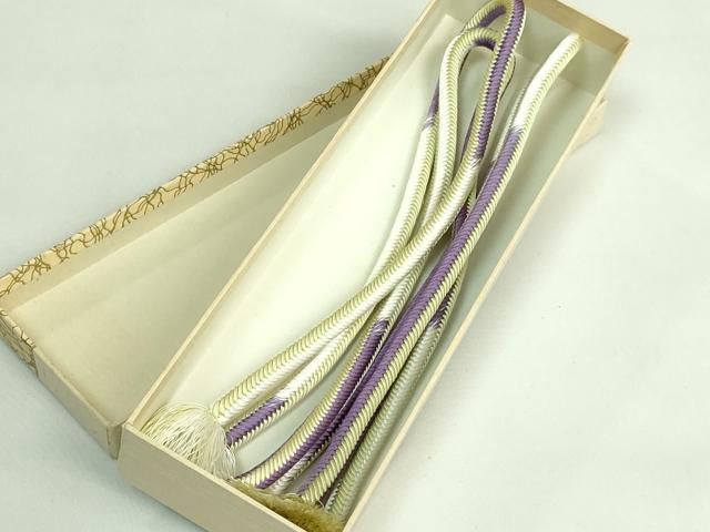  上 有職組紐道明 帯締め 奈良組 宮内庁御用 国立博物館御用 東京芸術大学御用 kh 6 その他 和装小物
