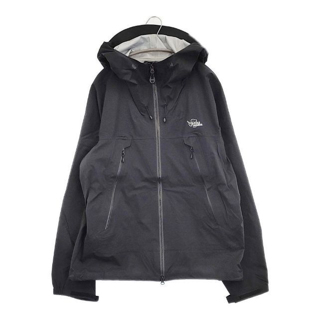 DUAL FORCE STRETCH RAIN JACKET BLK マウンテンパーカー ALPINE LINE XL ナイロン ジャケット ブラック メンズ ポールワーズ 5-1204 M∞