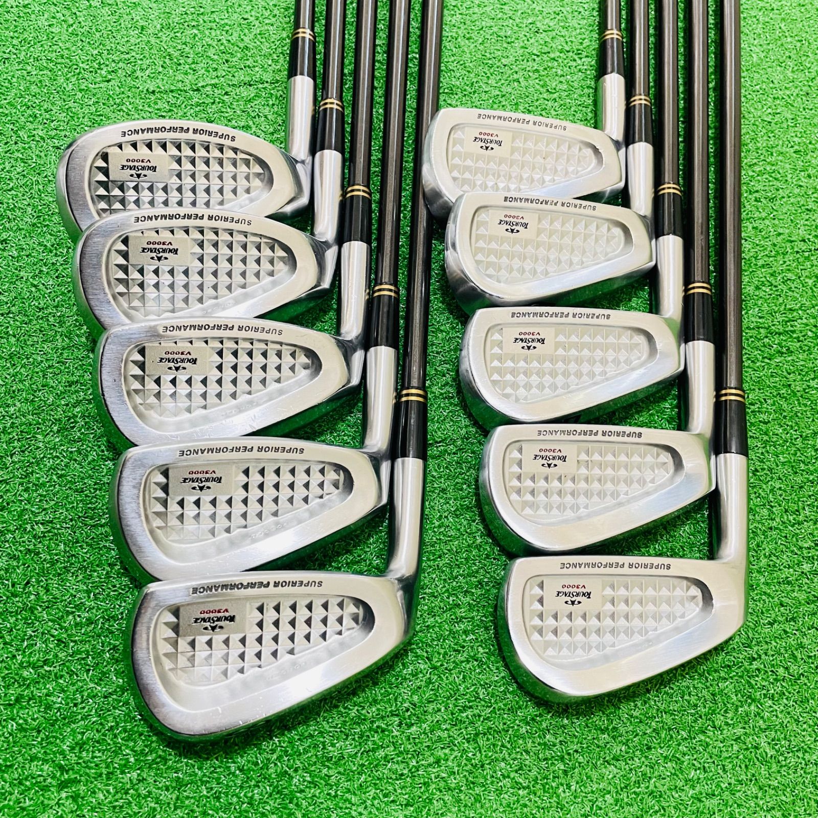 9424 V 3000 ブリヂストン ツアーステージ レフティ 左利き アイアン10本セット フレックスS