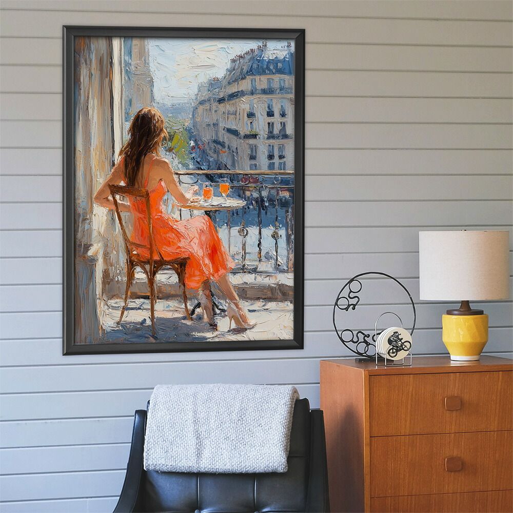 A2サイズ（約42x59cm）】【lm-poster-2723】【フレーム付き】カフェに