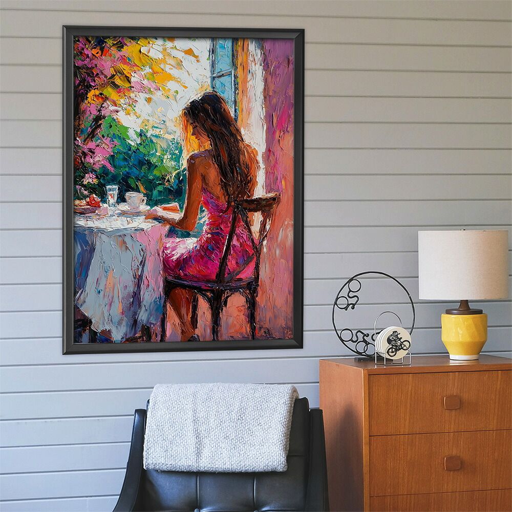 A1サイズ（約59x84cm）】【lm-poster-2855】【フレーム付き】カフェに
