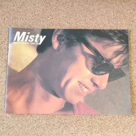 希少】 西城秀樹 ツアーパンフレット Misty HIDEKI SUMMER TOUR '85