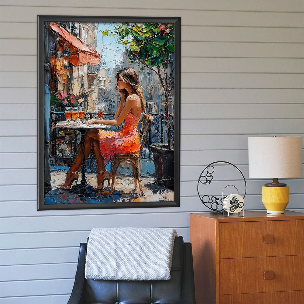 A1サイズ（約59x84cm）】【lm-poster-2856】【フレーム付き】カフェに