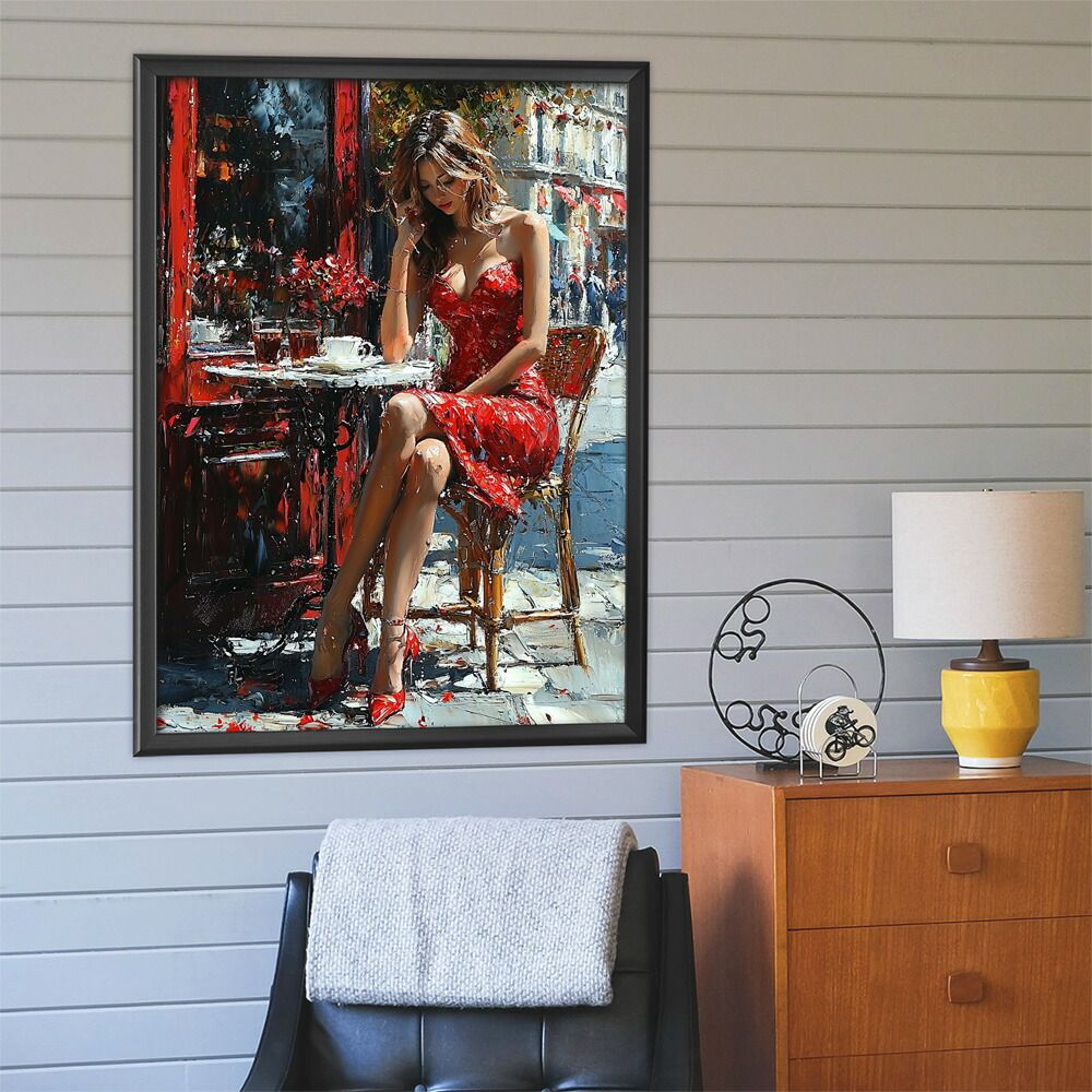 B2サイズ（約51x73cm）】【lm-poster-2857】【フレーム付き】カフェに