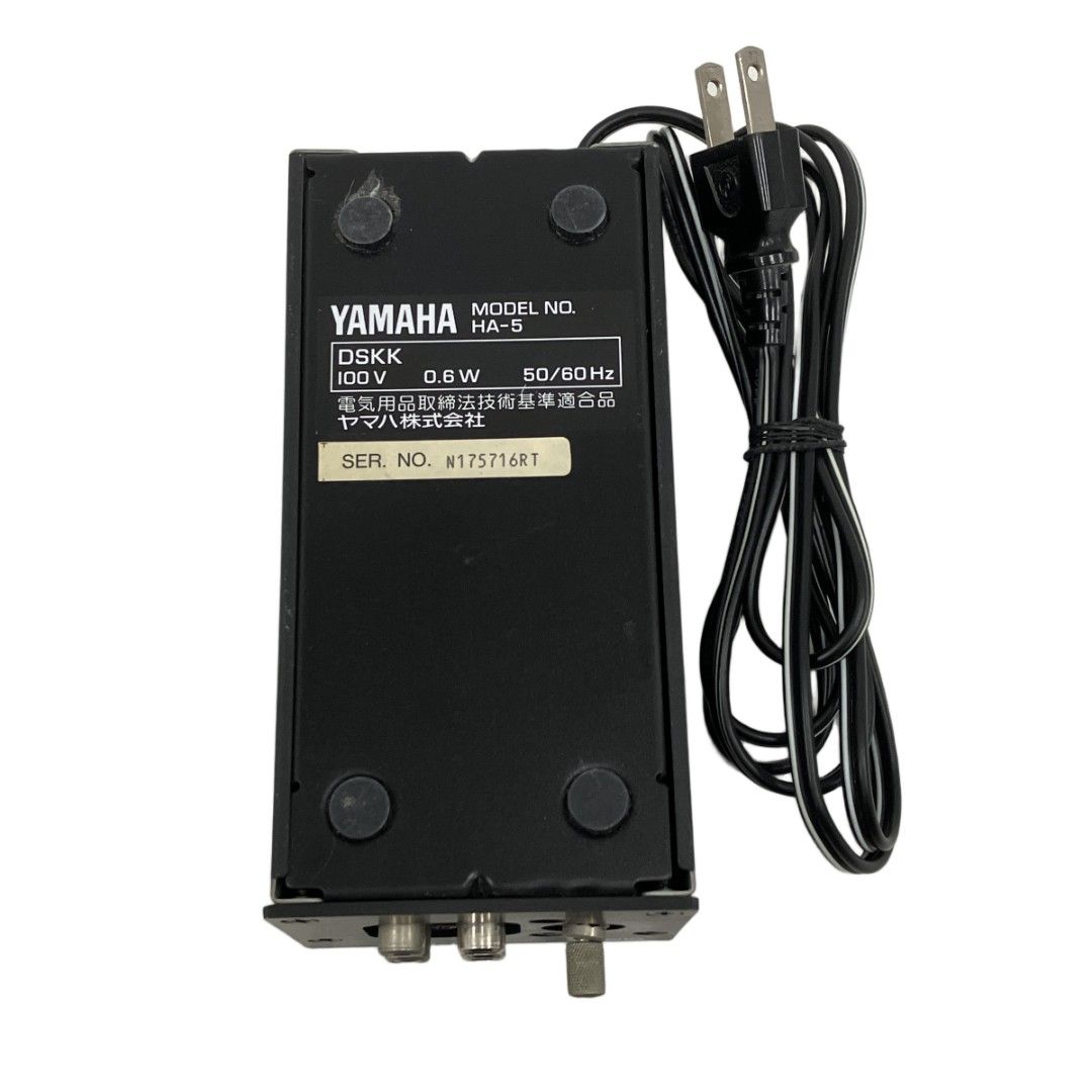 YAMAHA ヤマハ HA-5 フォノイコライザー フォノアンプ 音響機器