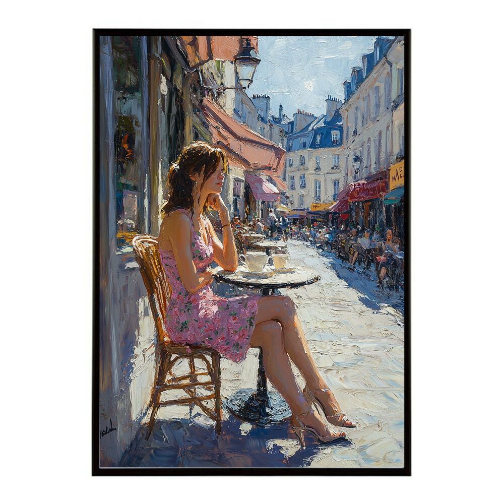 A1サイズ（約59x84cm）】【lm-poster-2844】【フレーム付き】カフェに