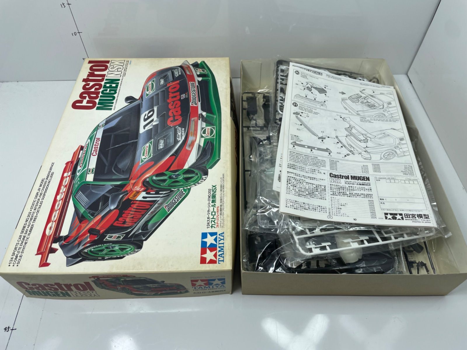 ﾀﾐﾔ 1 24 スポーツカーシリーズNo 202 カストロール無限NSX