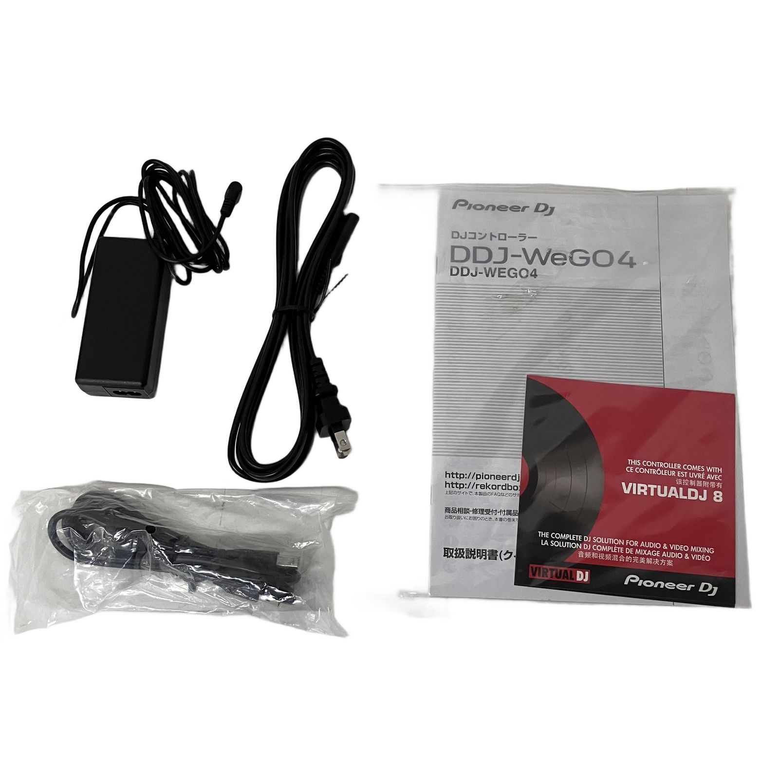 Pioneer DDJ-WeGO4 DJ コントローラー パイオニア ポータブル DJ