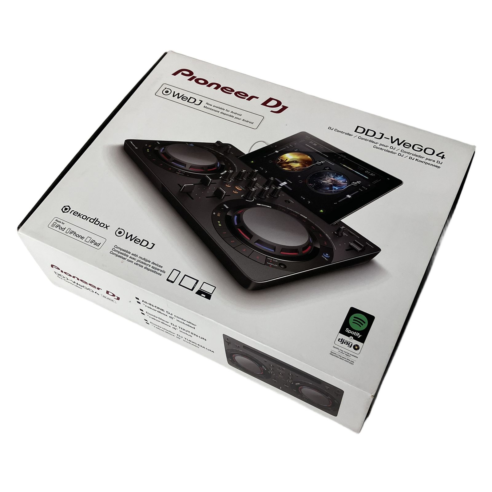 Pioneer DDJ-WeGO4 DJ コントローラー パイオニア ポータブル DJ