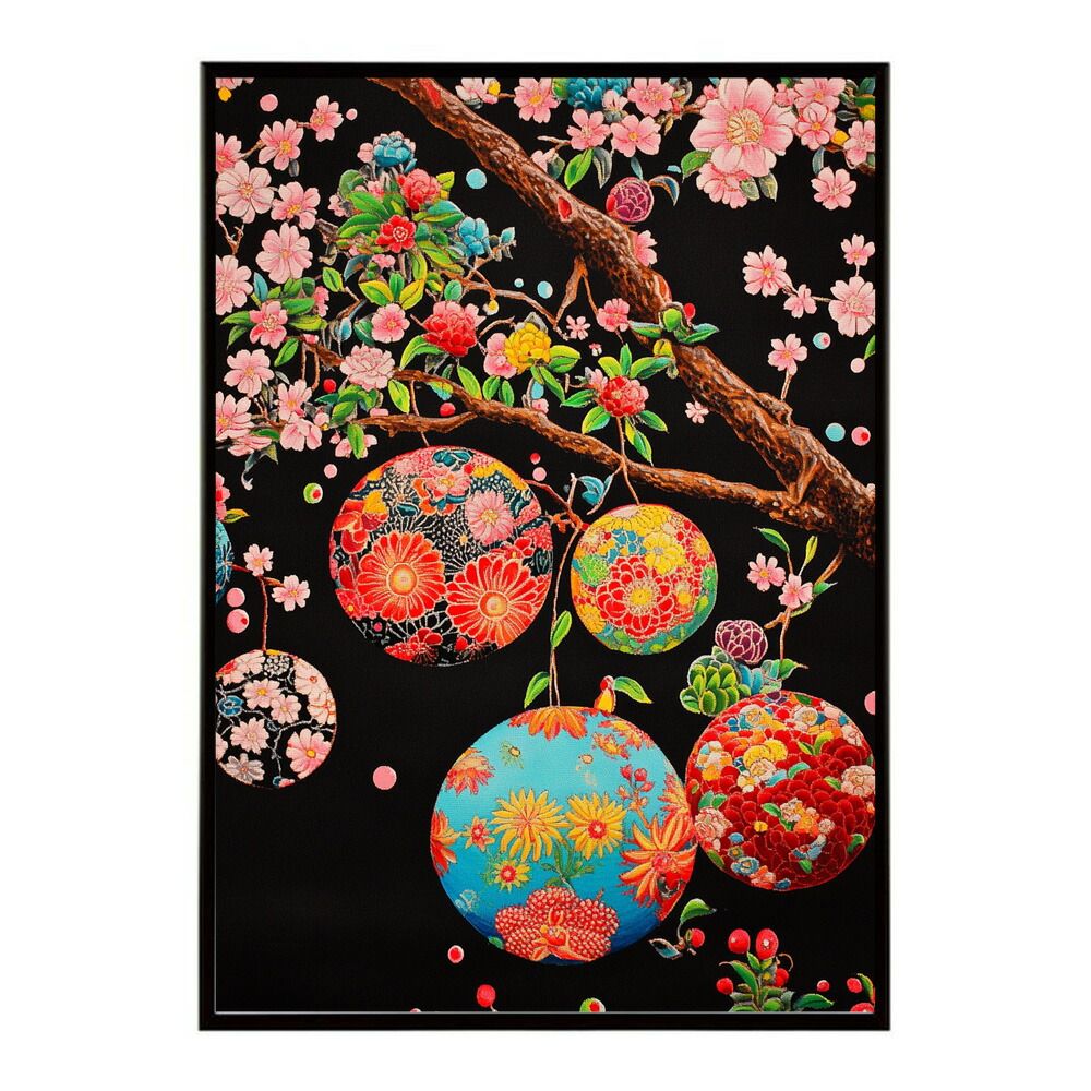 A3サイズ（約30×42cm）】【lm-poster-5111】【フレーム付き】ドクロ