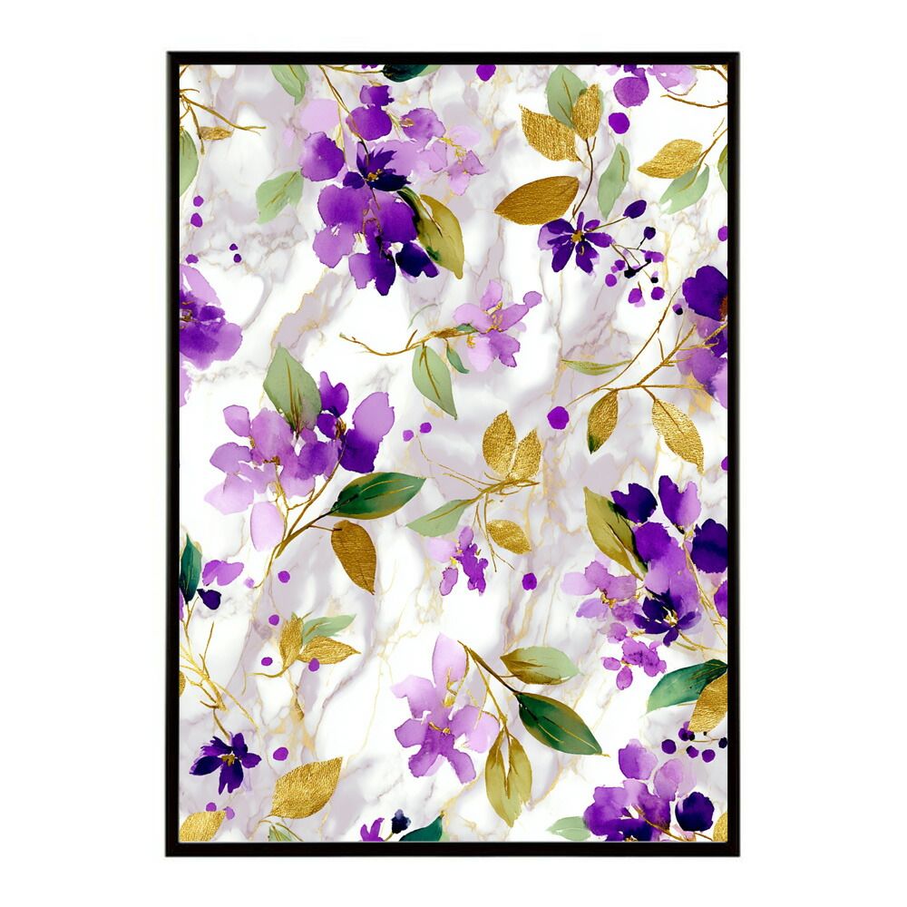 B2サイズ（約51x73cm）】【lm-poster-293】【フレーム付き】フラワー