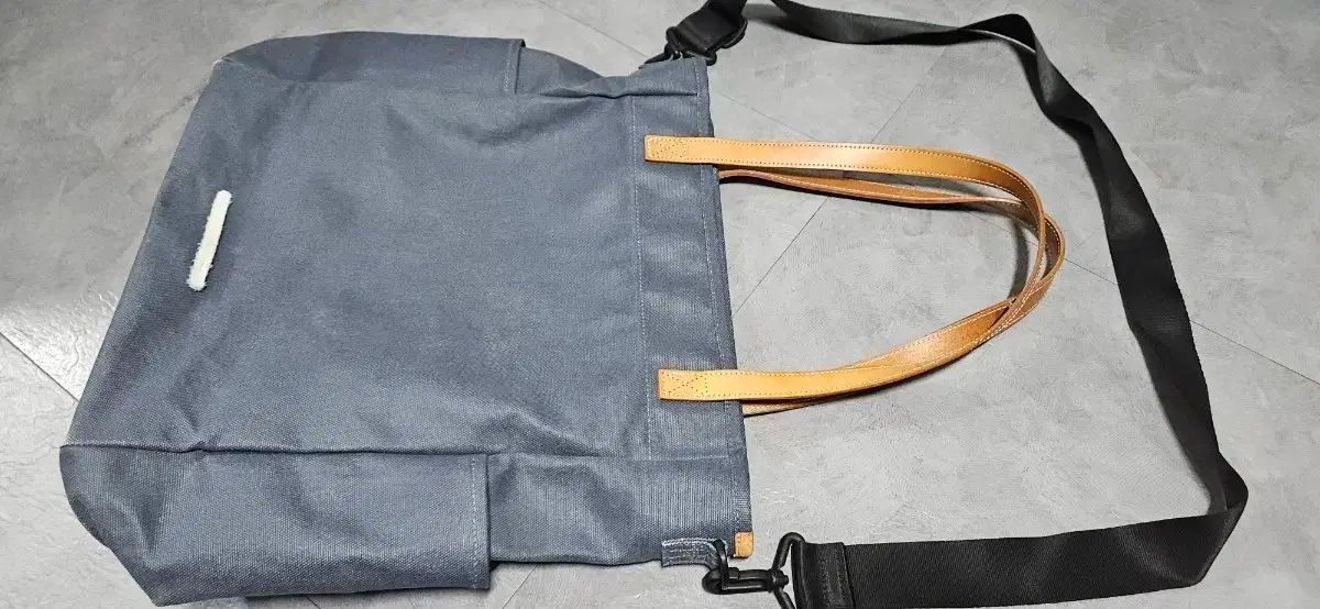 RAWROW(ロウロウ) グレー キャンバス ショルダーバッグ クロス トート 
