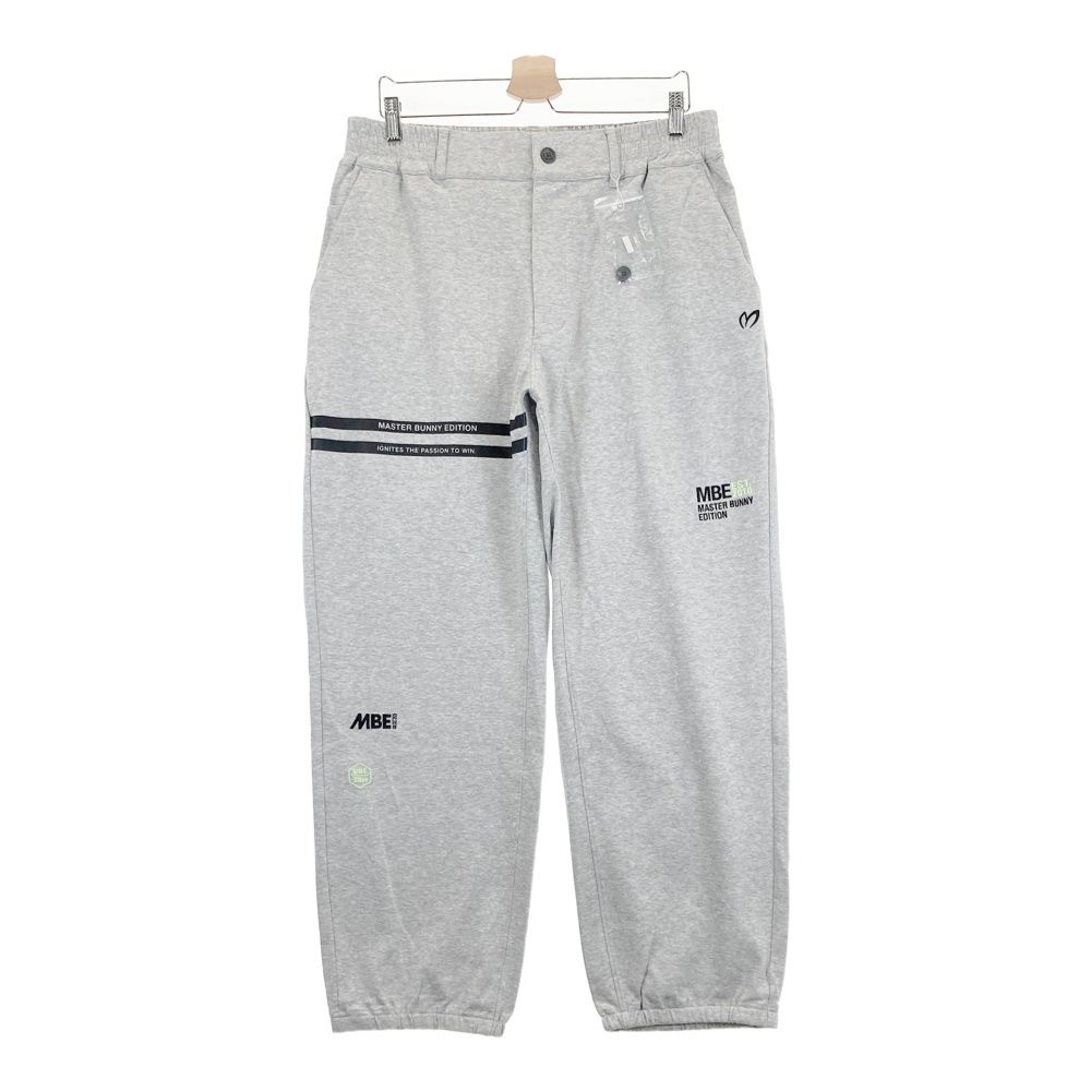サイズ 6 MASTER BUNNY EDITION マスターバニーエディション モデル ストレッチ スウェットパンツ グレー系 ゴルフウェア メンズ ストスト