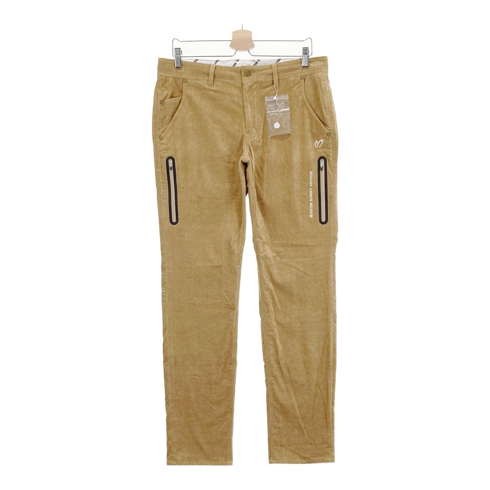 サイズ 5 MASTER BUNNY EDITION マスターバニーエディション モデル コットン混 ストレッチパンツ ベージュ系 ゴルフウェア メンズ ストスト