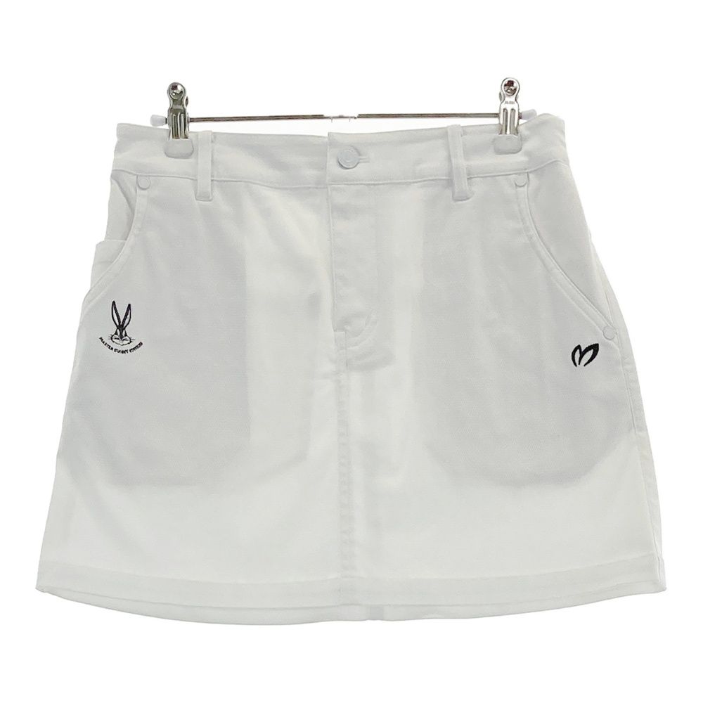 MASTER BUNNY EDITION ホワイトスカート サイズ0 サイズ：0 MASTER BUNNY EDITION マスターバニーエディション ×LOONEY