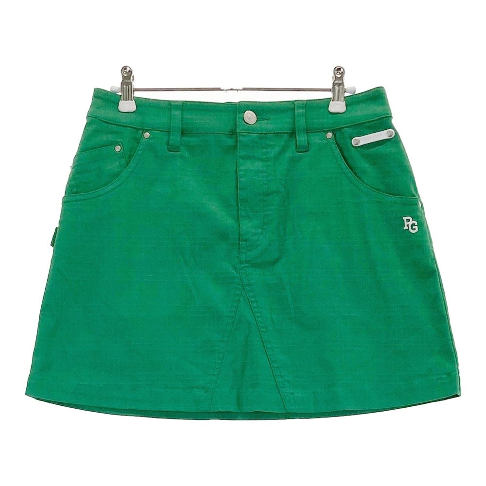 サイズ 1 PEARLY GATES パーリーゲイツ スカート グリーン系 ゴルフウェア レディース ストスト