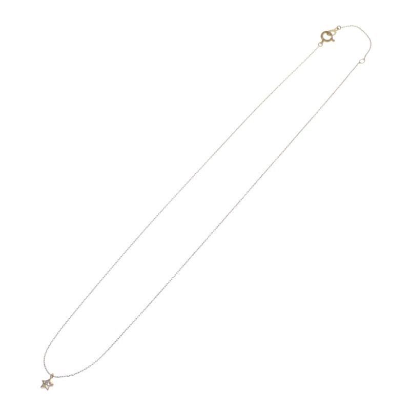 アーカー AHKAH プチ プルミエトワール ネックレス K18イエロー